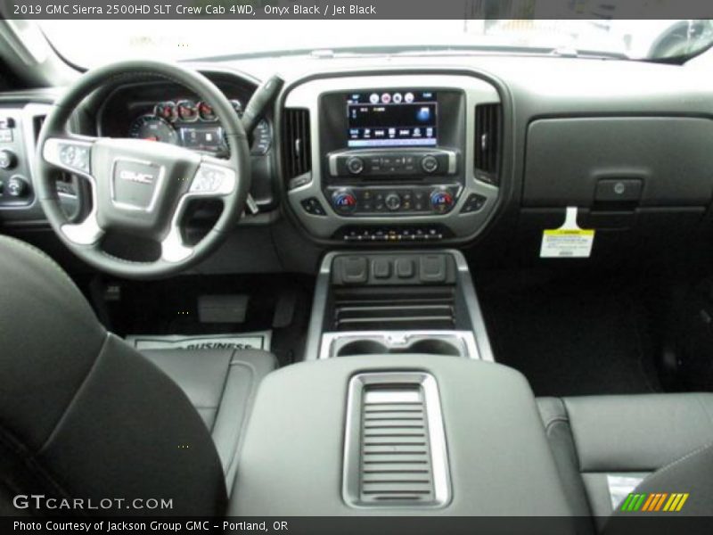 Onyx Black / Jet Black 2019 GMC Sierra 2500HD SLT Crew Cab 4WD