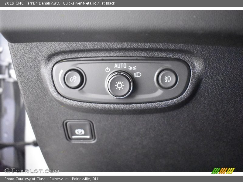 Quicksilver Metallic / Jet Black 2019 GMC Terrain Denali AWD