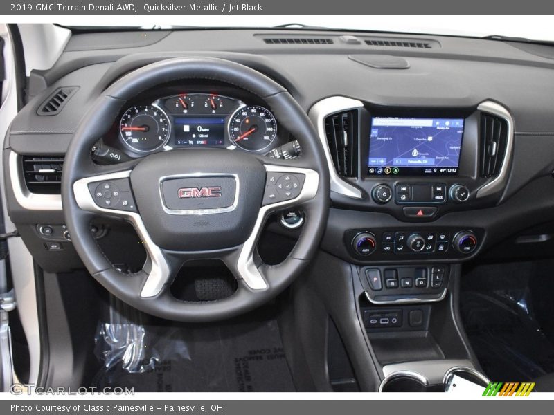 Quicksilver Metallic / Jet Black 2019 GMC Terrain Denali AWD