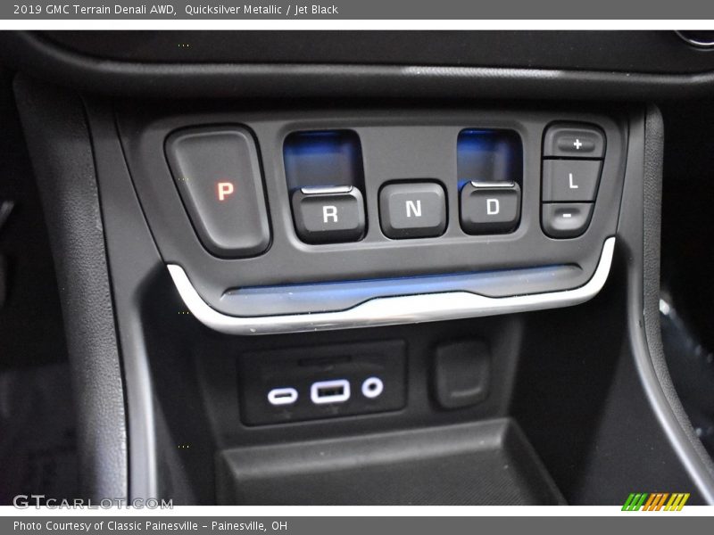Quicksilver Metallic / Jet Black 2019 GMC Terrain Denali AWD