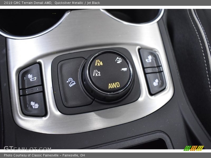 Quicksilver Metallic / Jet Black 2019 GMC Terrain Denali AWD