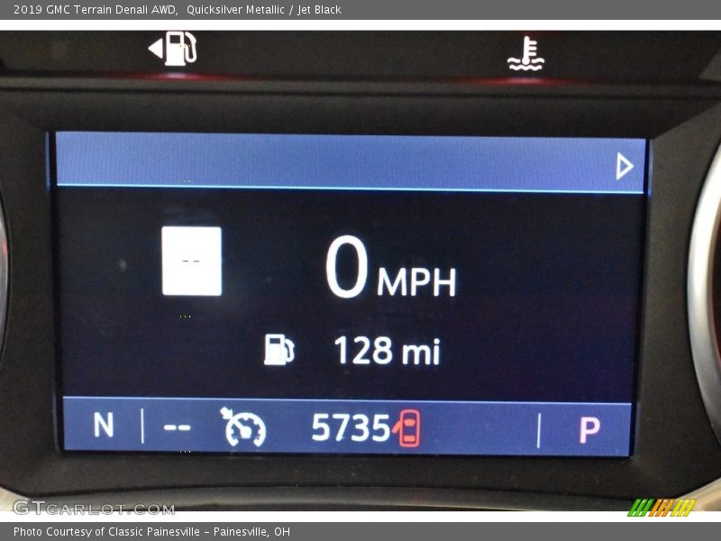 Quicksilver Metallic / Jet Black 2019 GMC Terrain Denali AWD