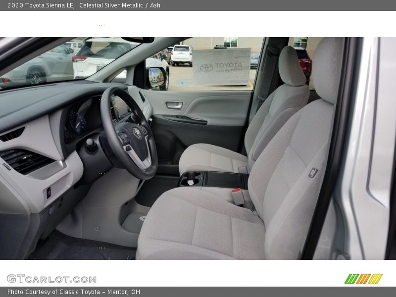 Celestial Silver Metallic / Ash 2020 Toyota Sienna LE