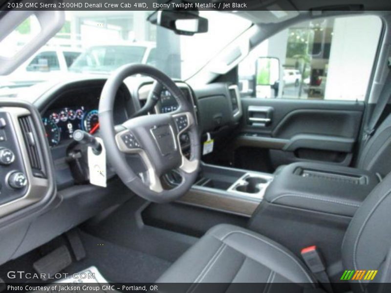 Ebony Twilight Metallic / Jet Black 2019 GMC Sierra 2500HD Denali Crew Cab 4WD