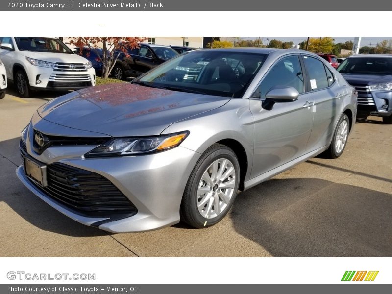 Celestial Silver Metallic / Black 2020 Toyota Camry LE