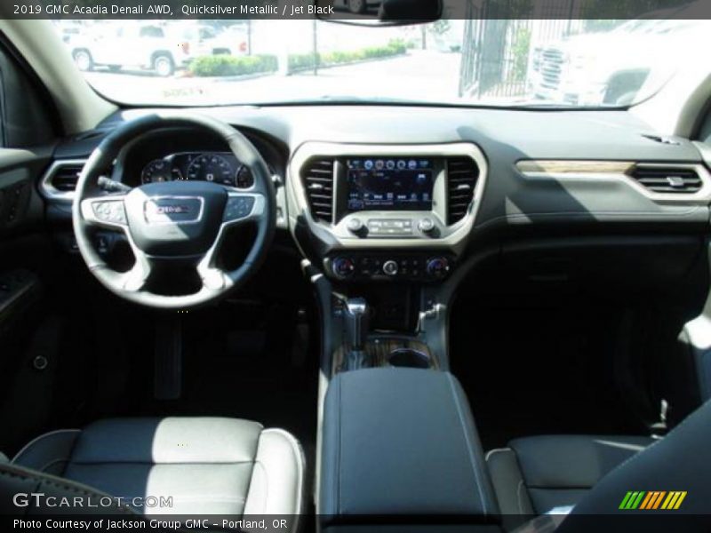 Quicksilver Metallic / Jet Black 2019 GMC Acadia Denali AWD