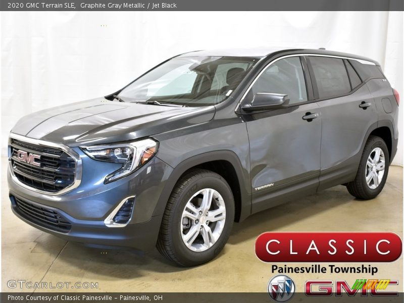 Graphite Gray Metallic / Jet Black 2020 GMC Terrain SLE