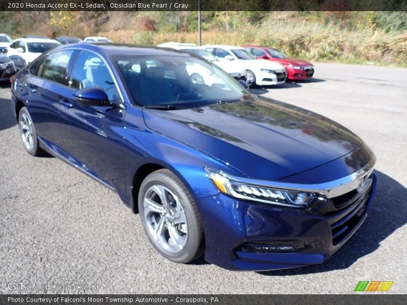 Front 3/4 View of 2020 Accord EX-L Sedan