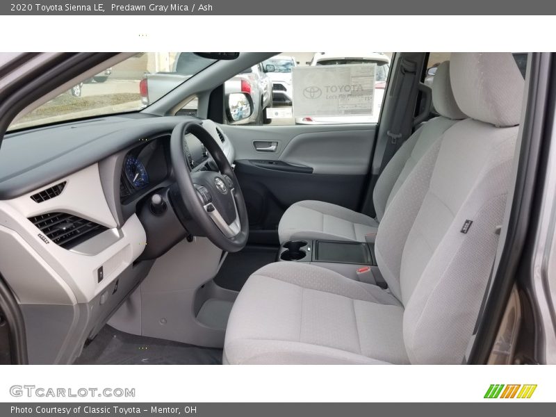 Predawn Gray Mica / Ash 2020 Toyota Sienna LE