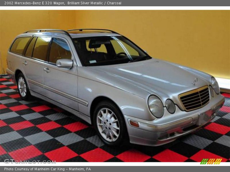 Brilliant Silver Metallic / Charcoal 2002 Mercedes-Benz E 320 Wagon