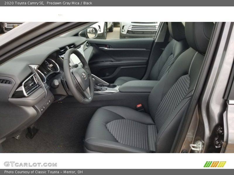 Predawn Gray Mica / Black 2020 Toyota Camry SE
