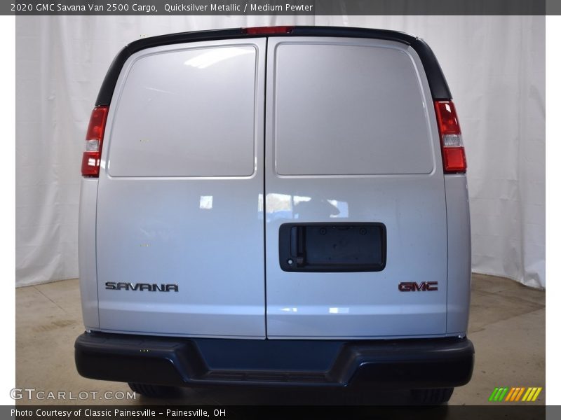 Quicksilver Metallic / Medium Pewter 2020 GMC Savana Van 2500 Cargo