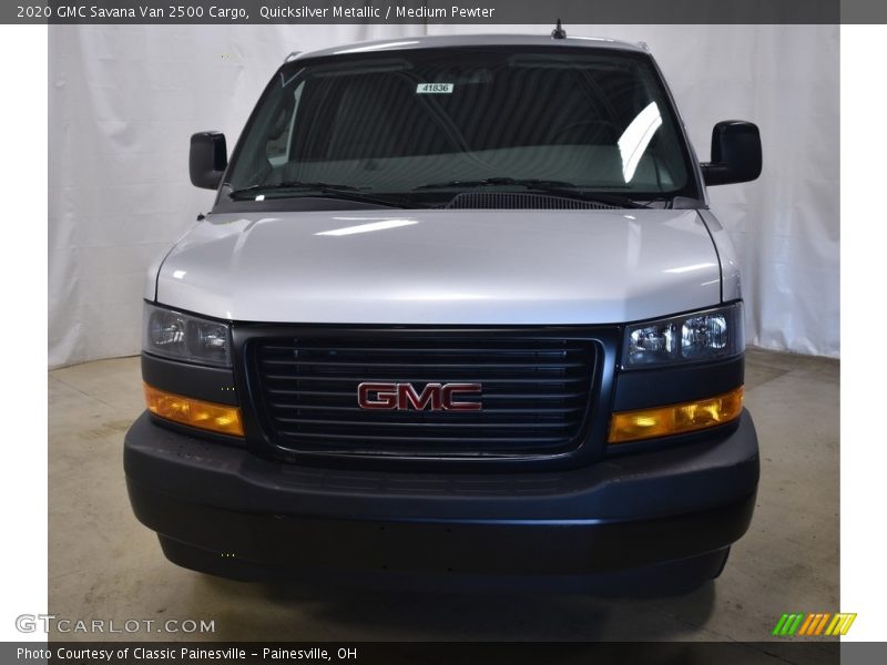 Quicksilver Metallic / Medium Pewter 2020 GMC Savana Van 2500 Cargo