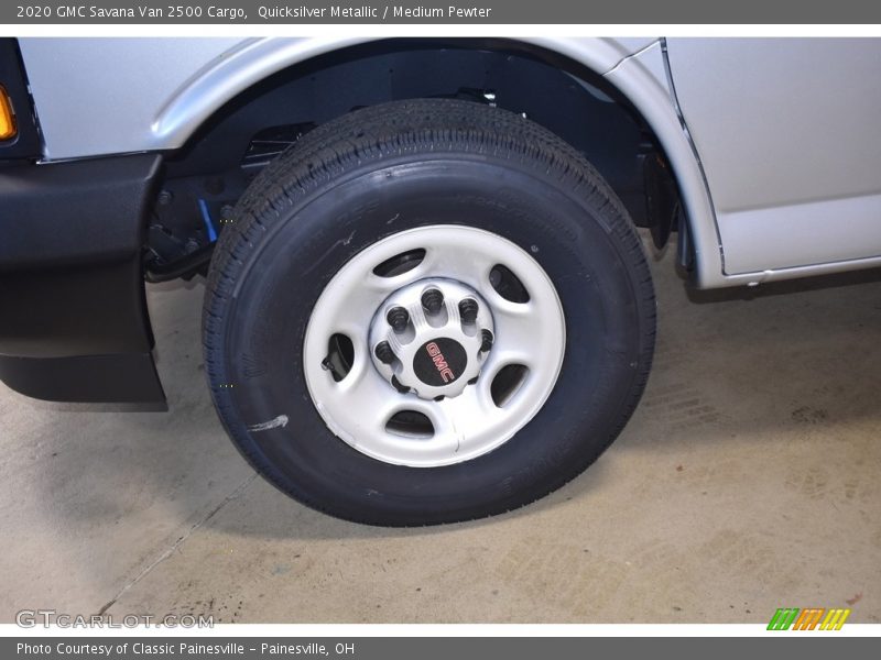 Quicksilver Metallic / Medium Pewter 2020 GMC Savana Van 2500 Cargo
