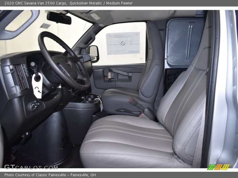 Quicksilver Metallic / Medium Pewter 2020 GMC Savana Van 2500 Cargo