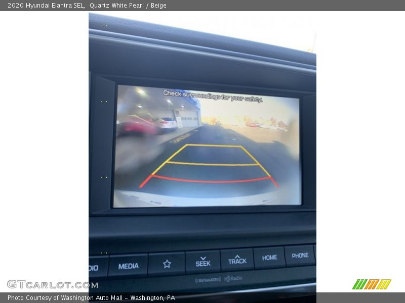 Quartz White Pearl / Beige 2020 Hyundai Elantra SEL