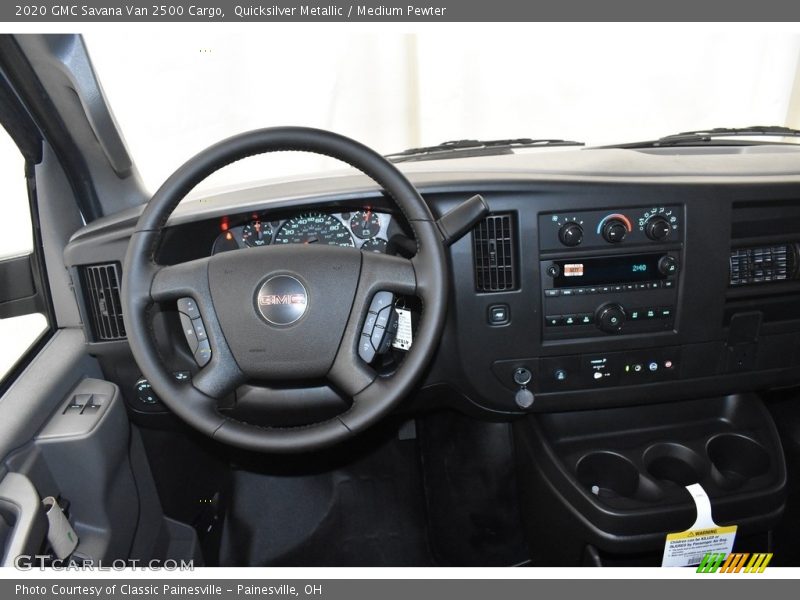 Quicksilver Metallic / Medium Pewter 2020 GMC Savana Van 2500 Cargo