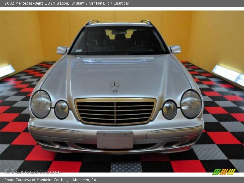 Brilliant Silver Metallic / Charcoal 2002 Mercedes-Benz E 320 Wagon