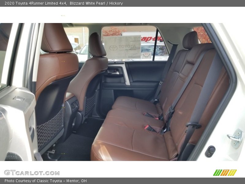 Rear Seat of 2020 4Runner Limited 4x4