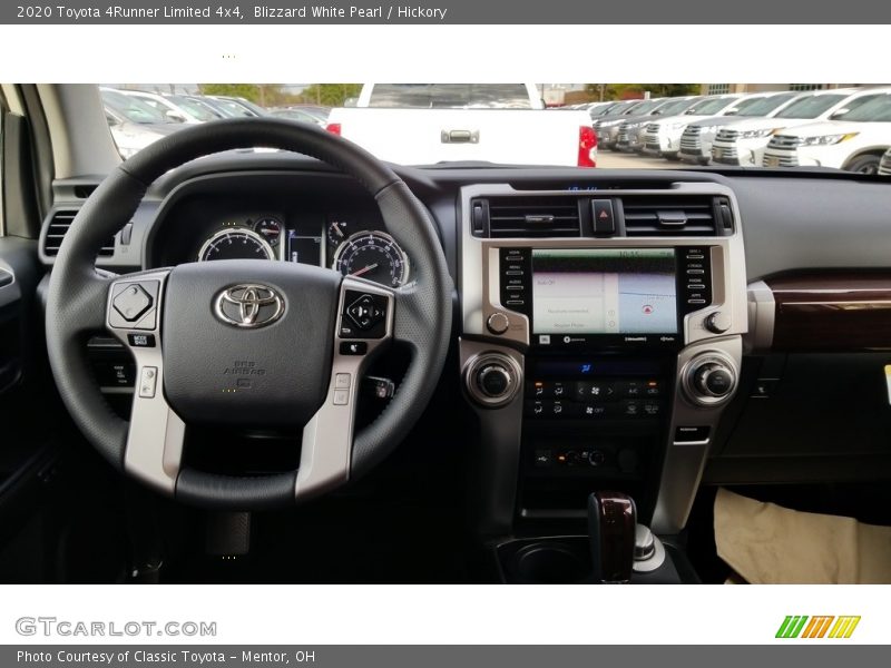 Dashboard of 2020 4Runner Limited 4x4