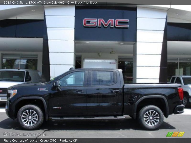 Onyx Black / Jet Black 2019 GMC Sierra 1500 AT4 Crew Cab 4WD