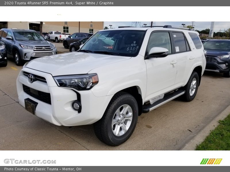 Front 3/4 View of 2020 4Runner SR5 Premium 4x4