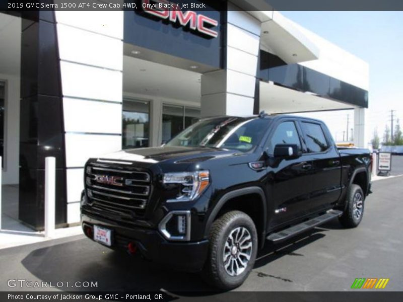 Onyx Black / Jet Black 2019 GMC Sierra 1500 AT4 Crew Cab 4WD