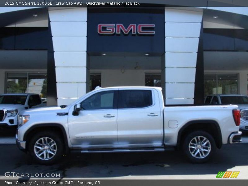  2019 Sierra 1500 SLT Crew Cab 4WD Quicksilver Metallic