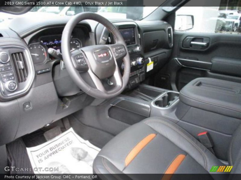 Front Seat of 2019 Sierra 1500 AT4 Crew Cab 4WD