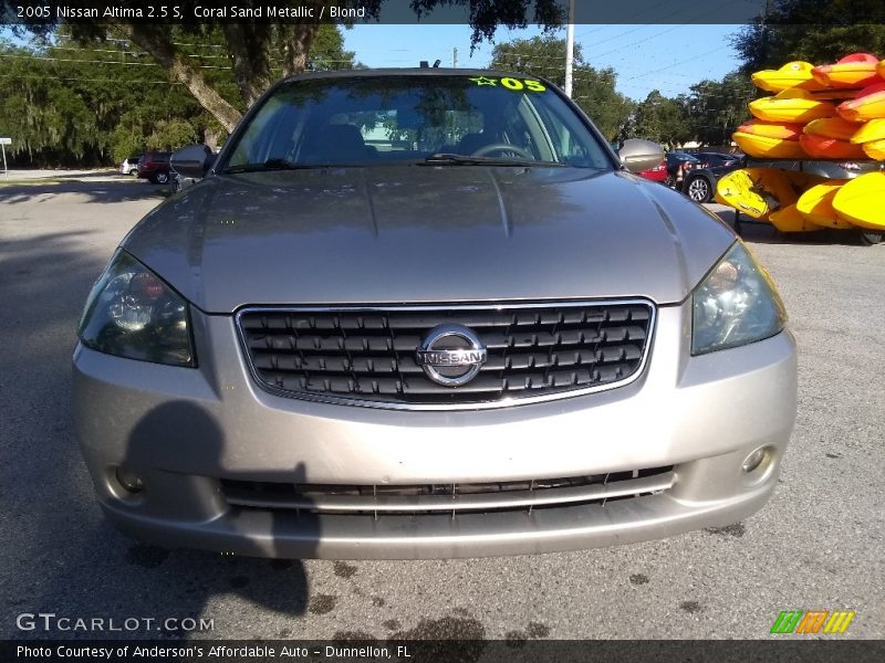 Coral Sand Metallic / Blond 2005 Nissan Altima 2.5 S