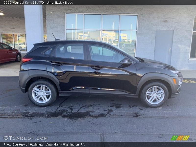 Ultra Black / Black 2020 Hyundai Kona SE AWD