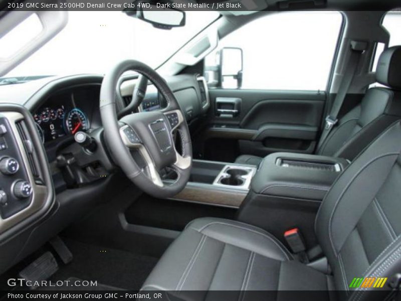 Dark Slate Metallic / Jet Black 2019 GMC Sierra 2500HD Denali Crew Cab 4WD