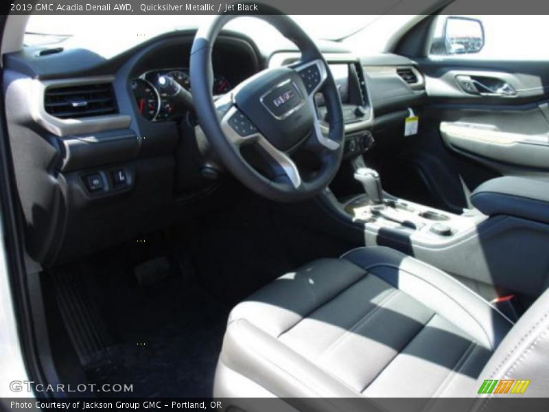 Quicksilver Metallic / Jet Black 2019 GMC Acadia Denali AWD