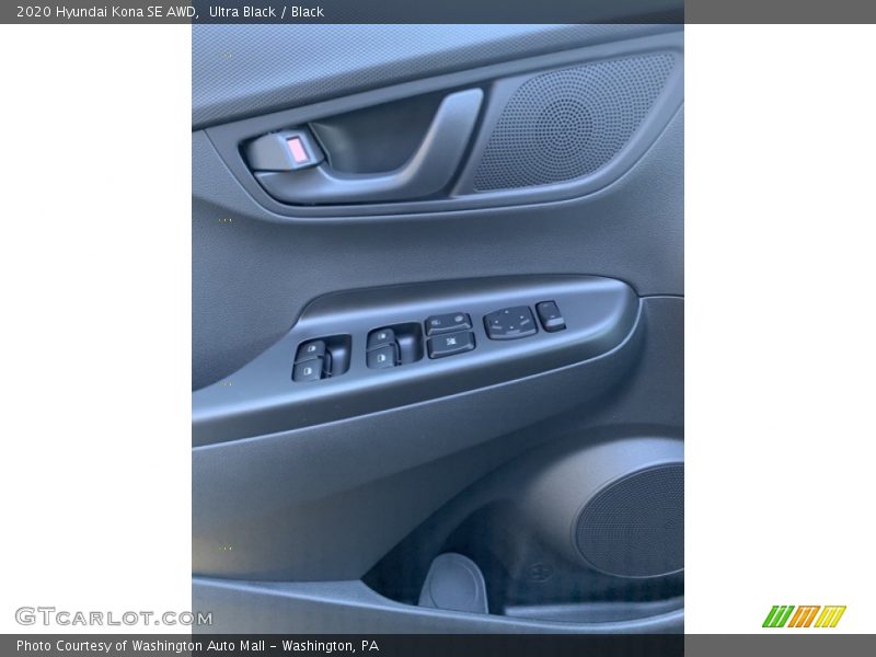 Ultra Black / Black 2020 Hyundai Kona SE AWD