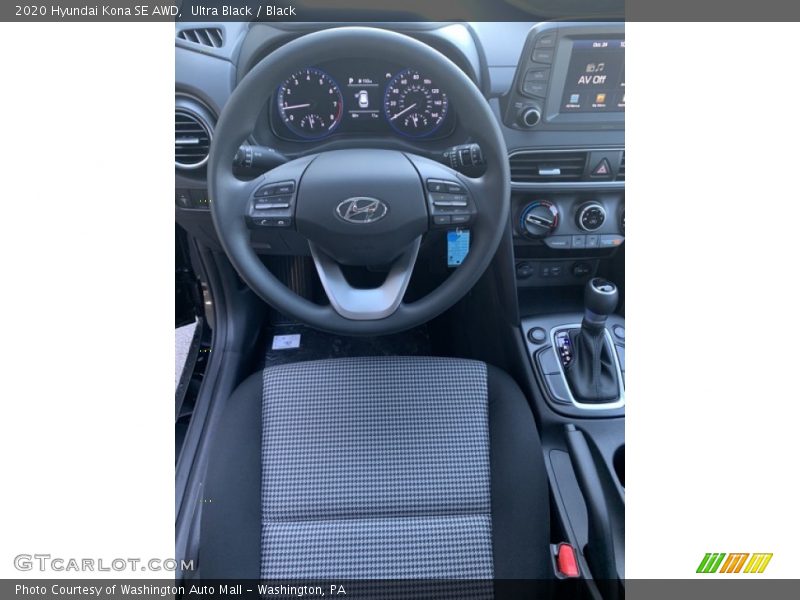 Ultra Black / Black 2020 Hyundai Kona SE AWD