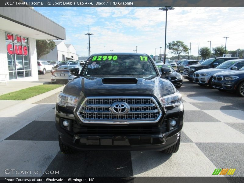 Black / TRD Graphite 2017 Toyota Tacoma TRD Sport Double Cab 4x4