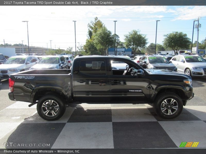 Black / TRD Graphite 2017 Toyota Tacoma TRD Sport Double Cab 4x4