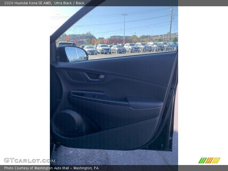 Ultra Black / Black 2020 Hyundai Kona SE AWD
