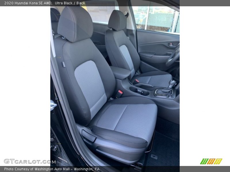 Ultra Black / Black 2020 Hyundai Kona SE AWD