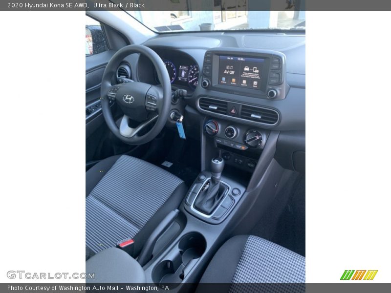 Ultra Black / Black 2020 Hyundai Kona SE AWD