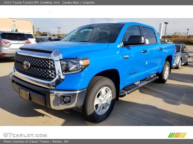 Cavalry Blue / Graphite 2020 Toyota Tundra SR5 CrewMax 4x4