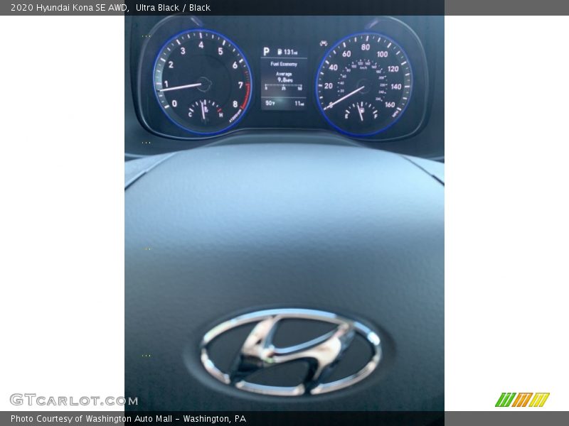 Ultra Black / Black 2020 Hyundai Kona SE AWD