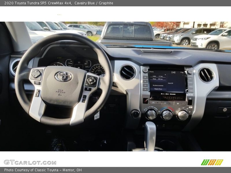 Cavalry Blue / Graphite 2020 Toyota Tundra SR5 CrewMax 4x4