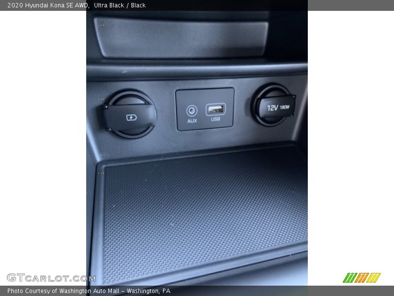 Ultra Black / Black 2020 Hyundai Kona SE AWD