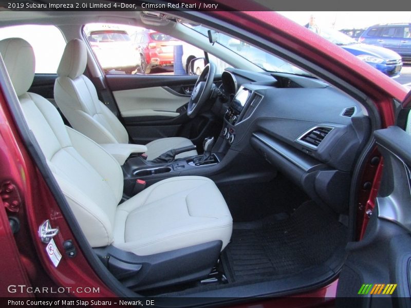 Crimson Red Pearl / Ivory 2019 Subaru Impreza 2.0i Limited 4-Door