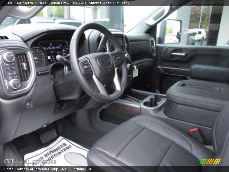 Summit White / Jet Black 2020 GMC Sierra 2500HD Denali Crew Cab 4WD