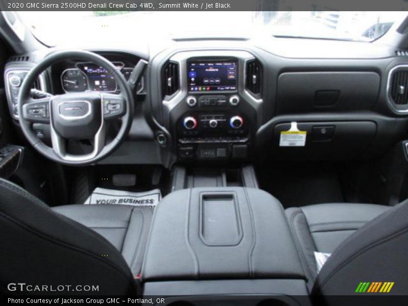 Summit White / Jet Black 2020 GMC Sierra 2500HD Denali Crew Cab 4WD