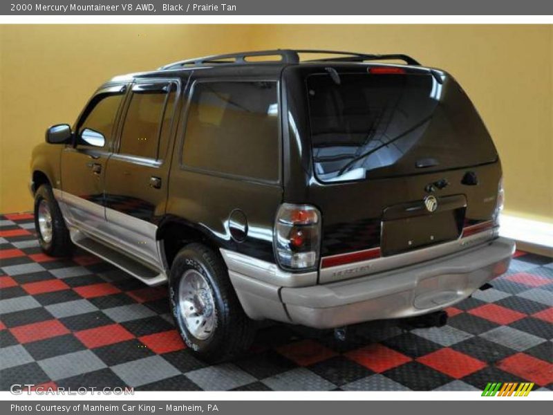 Black / Prairie Tan 2000 Mercury Mountaineer V8 AWD