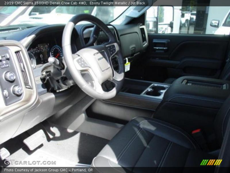 Ebony Twilight Metallic / Jet Black 2019 GMC Sierra 3500HD Denali Crew Cab 4WD