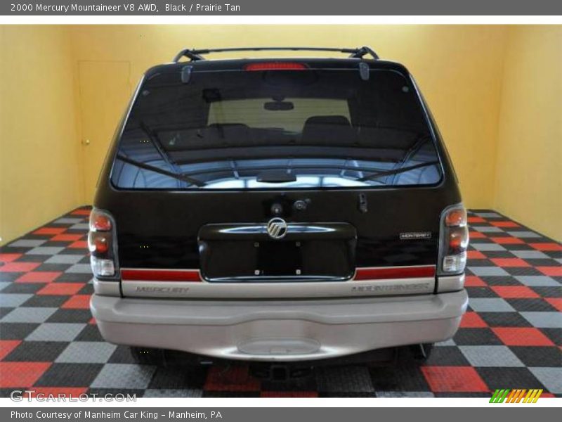 Black / Prairie Tan 2000 Mercury Mountaineer V8 AWD